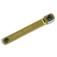 Grippy Duo Nano for 4 & 6 mm shafts (Gold)
